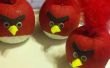 Rote Wütende Vögel Kürbisse machen