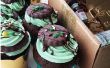 St. Patricks Day Mint Chocolate Cupcakes