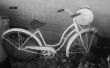 DIY Repurposed Vintage Schwinn Fahrrad Blume Anzeige