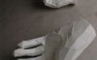 "Taliban Hands" Skulpturen aus Wellpappe Kunststoff von MOH extrahiert 3D-Daten