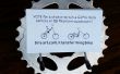 Visitenkarten-Etui aus Fahrradteile