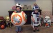 BB-8 und R2-D2 - Star Wars-Kleinkind-Halloween-Kostüme