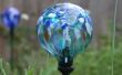 Ersetzen Sie einen zerbrochenes Glas Globus auf eine solarbetriebene Garten Licht