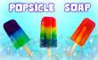 Regenbogen Popsicle Gast Seife