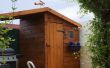 DIY - Garten Hütte mit Grill Tierheim
