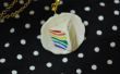 Niedliche kleine Polymer Clay Regenbogen Kuchen Halskette