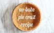 No-Bake Pie Kruste Rezept