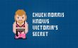 Chuck Norris und einer Victorias Secret - kostenlose Kreuzstichmuster PDF-