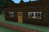 Minecraft-Holzhaus