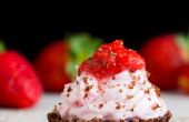 Mini Schokolade Erdbeermousse Desserts