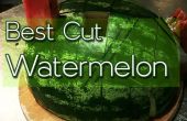 Am besten schneiden Wassermelone! 