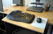 Verstellbare Tastatur Plattform, Schreibtisch Verlängerung