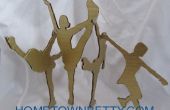 TUTORIAL: Frauen Olympiade Skating Silhouette Eisskulptur