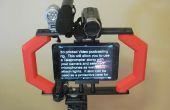 Video-Podcasting-Rig und Teleprompter