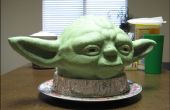 Yoda Kopf Kuchen