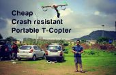 Billig, crash-resistente portable T-Copter (in ca. 200 USD)
