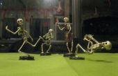 Halloween-Trophäen: Bewegung Inbetriebnahme Skelette und Mini-Zombies! 