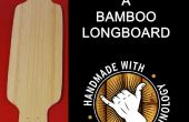 Bauen ein Bambus Longboard