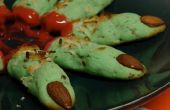 Frankenstein Finger Cookies