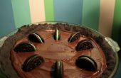Minze-Oreo Schokolade Pudding Kuchen