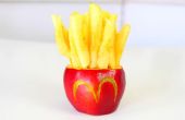 Wie erstelle ich McDonald es Pommes frites aus einem Apfel!!! 