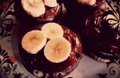 Vegane Banane Kakao Muffins