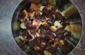 2 Minuten Schoko Frucht Marmelade Kuchen (kein Backofen)