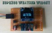 Esp8266 Wetter Widget