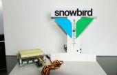 Ski Resort Schreibtisch Schnee Meter (Snowbird)