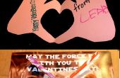 Herz in der Hand und Star Wars Valentines