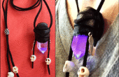 Voodoo-Herz | Pulsierende Glow Quartz Halskette