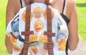 DIY-Emoji Rucksack