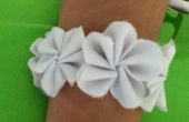 Stoff-Blumen-Armband