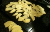 Kartoffelchips Backofen