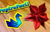 Wie man einen Origami-Stern Blume machen