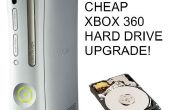 Aktualisieren die Xbox 360 Festplatte billig! 