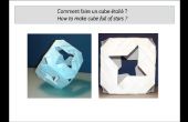 Ein Würfel voller Sterne (modulare Origami)