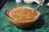 Wie erstelle ich eine hot Habanero Chili Sauce mexikanischen Stil (Teufel Rezept)