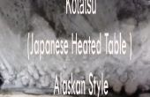 Kotatsu (japanische beheizter Tisch) Alaskan Style