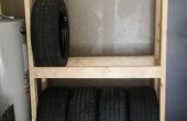DIY-Budget Tire Rack (oder Regale) für Ihre Garage
