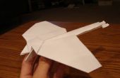 Wie man einen coolen Trick Papierflieger bauen