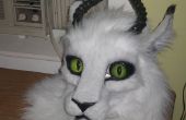 Herstellung einer Cat(?) Maske mit Fiberglas