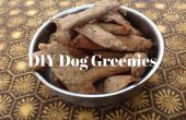 Hausgemachte Hund Greenies für frischen Atem und saubere Zähne