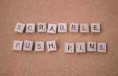 Scrabble-Push-Pins