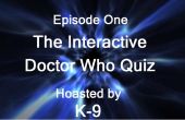 Interaktive Doctor Who Computer Quiz. 