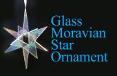 Glasmalerei mährischen Sterne Ornament