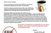 Aprilscherz - McDonalds Fake Kaffee Warnung