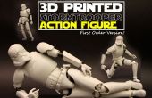 3D-Druck StormTrooper Action-Figur! (Realistische Artikulation) 