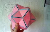 Farbe Origami Ball