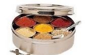 Indische Masala Dabba, Spice Tiffin, Spice Box